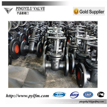 Gost PN10 Csat iron rising stem gate valve brass disc